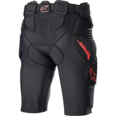 ALPINESTARS Bionic Pro Protection Shorts - Black/Red - XL 6507523-13-XL